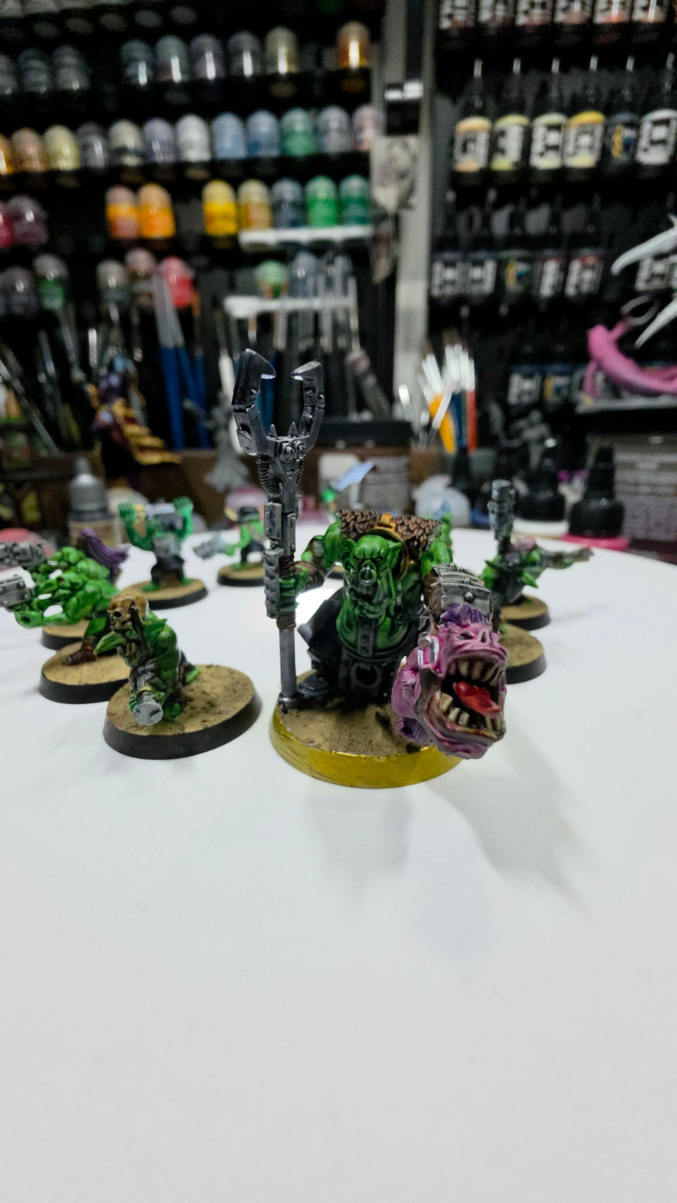 Runtherd and Gretchin Orks Unit **Pro Painted**