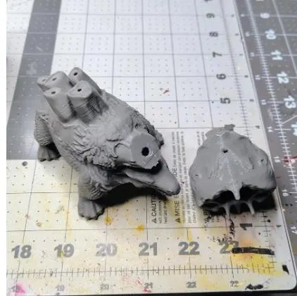 Vraknar Spineback Brute | 32mm | D&D 5E Pathfinder Warmachine Warhammer Scale Fantasy Sci-Fi Wargame RPG