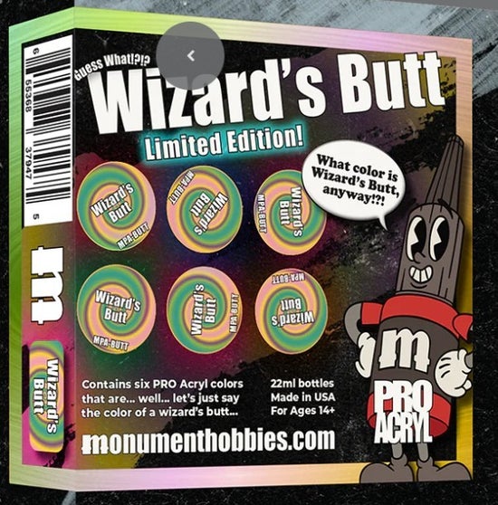 Pro Acryl Wizard's Butt Set