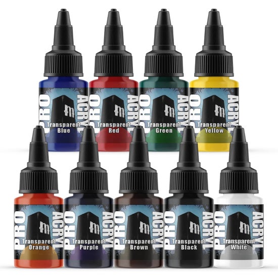 Pro Acryl Expansion Set #2 - Transparents!