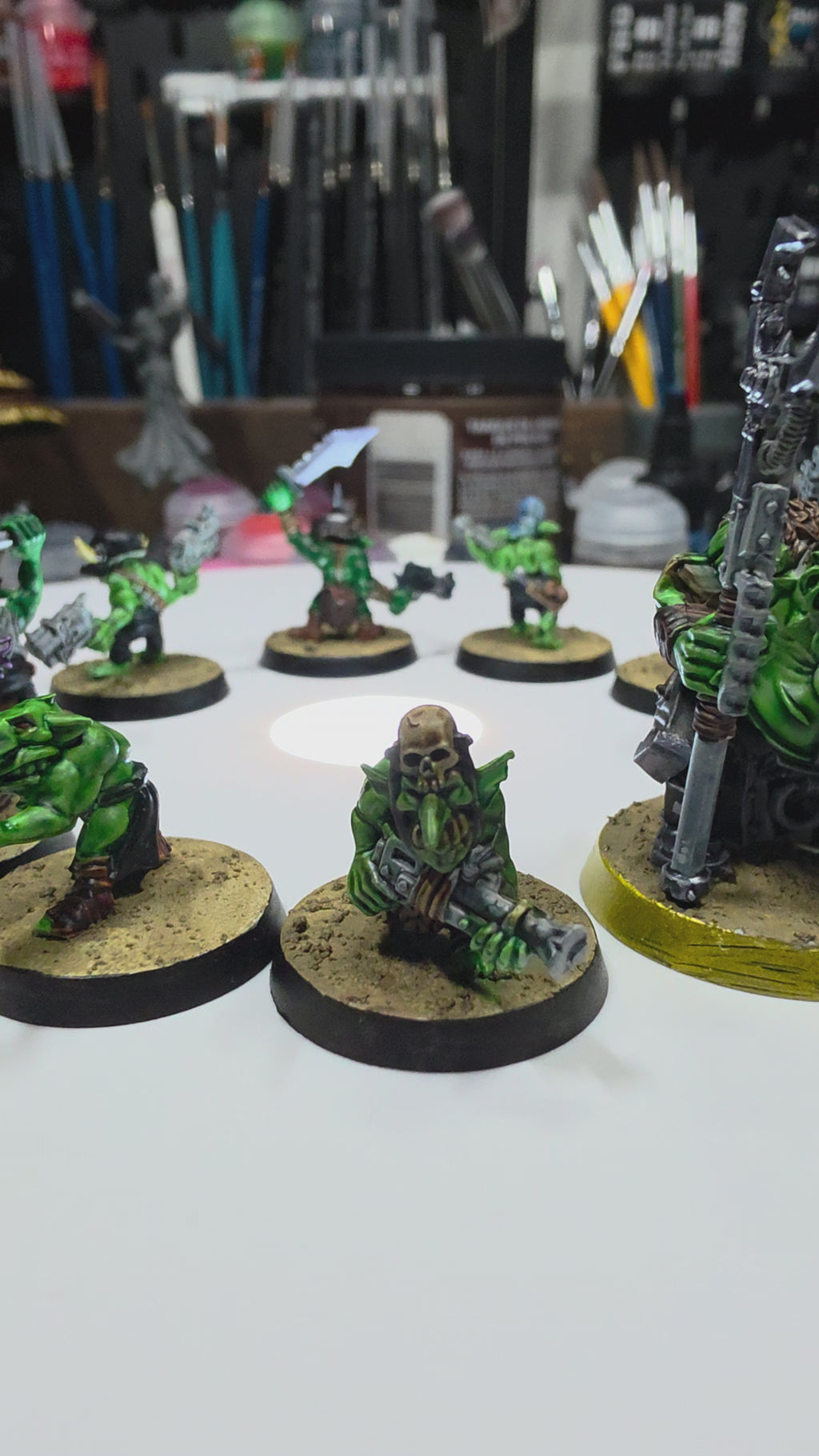 Runtherd and Gretchin Orks Unit **Pro Painted**