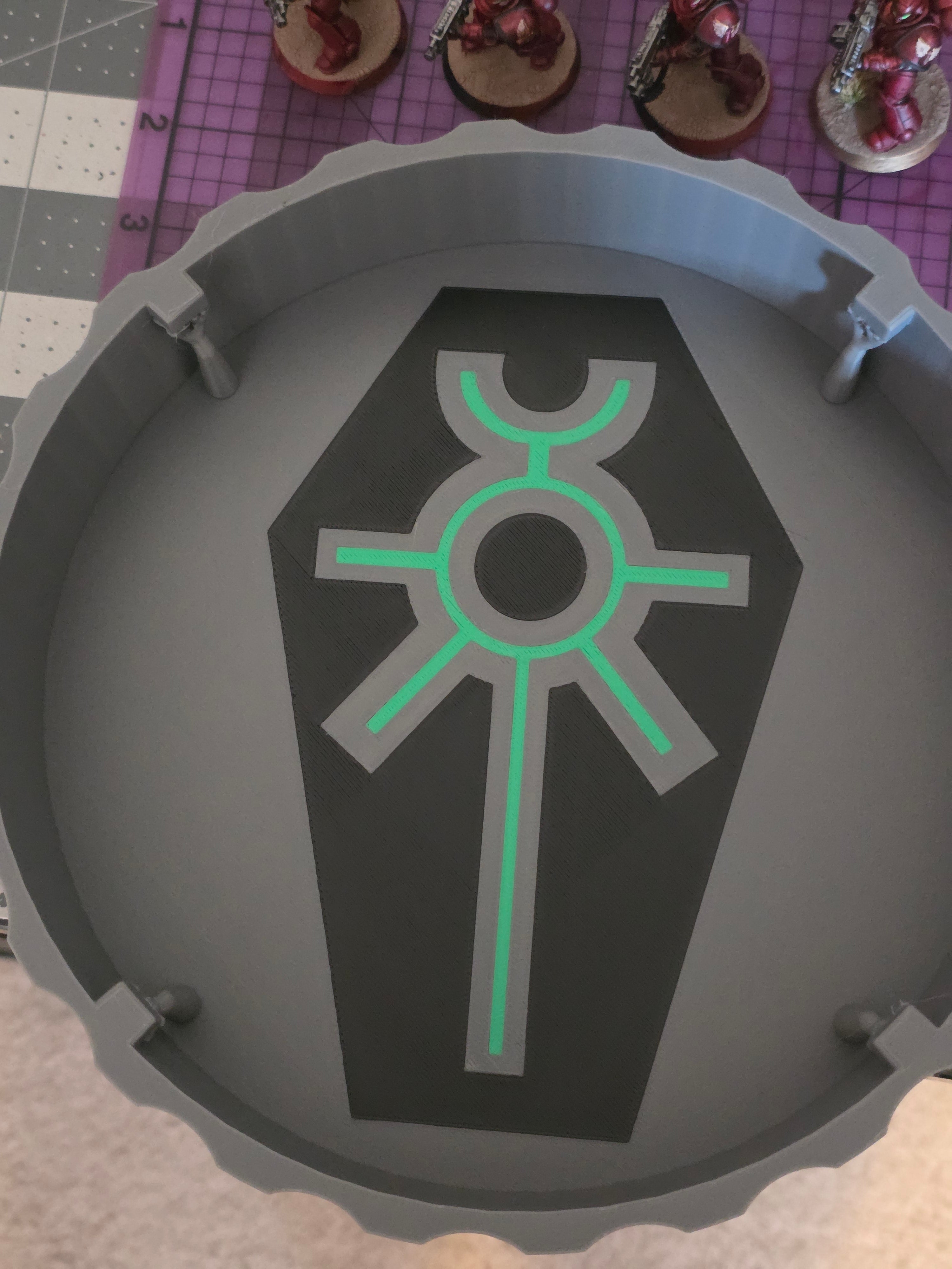 3D Printed Dice Tray | Tabletop RPG, Wargame Accessory
